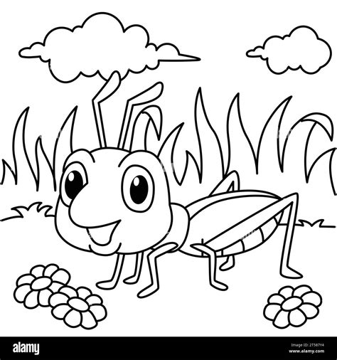 Funny Grasshopper Cartoon Characters Royalty Free Vector Stock Vector Image And Art Alamy