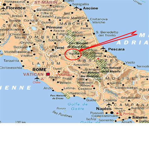 Pescara Map Italy