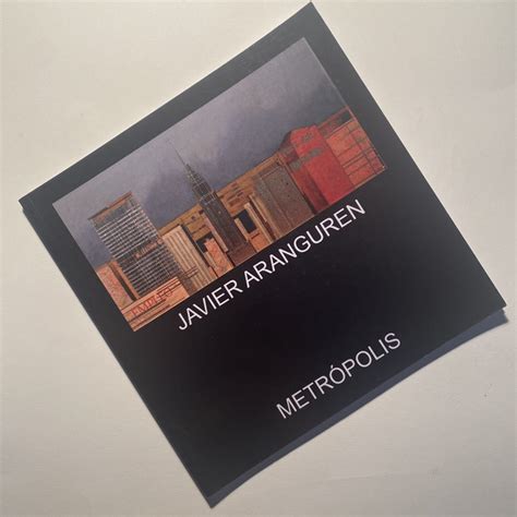 METRÓPOLIS LIBRO – Javier Aranguren