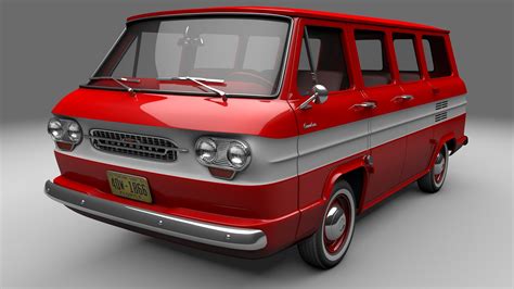 Corvair van greenbrier 3D - TurboSquid 1516796