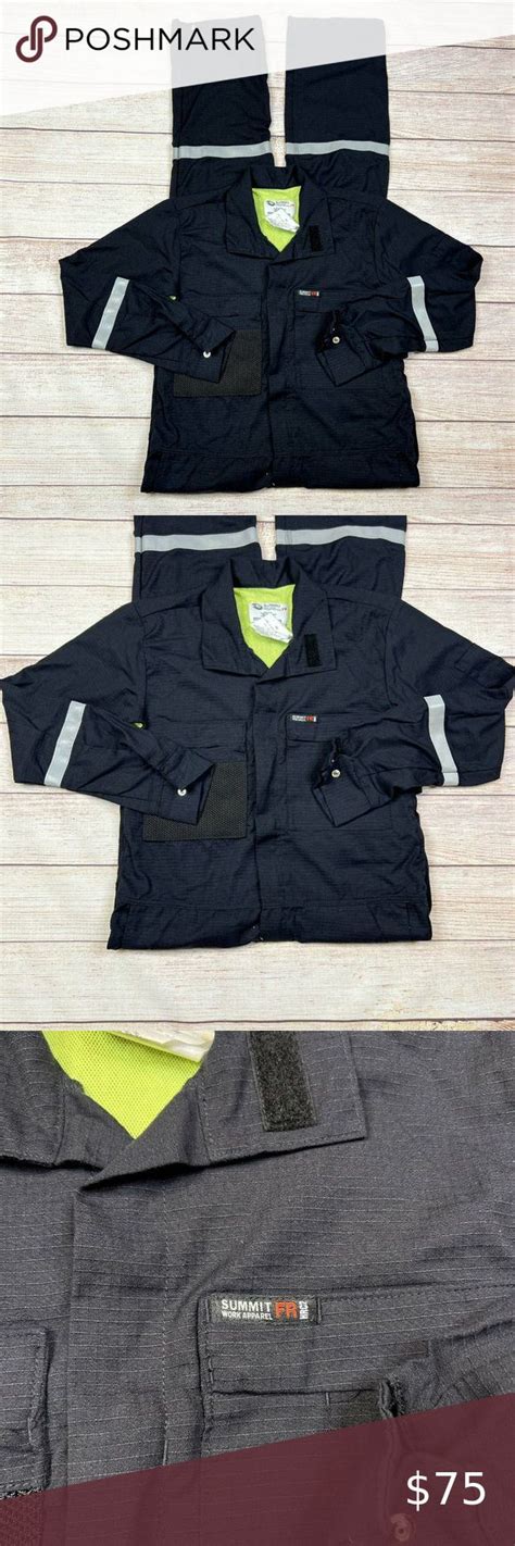 Summit Work Apparel Summit Breeze Sbc Flame Resistant Coveralls Fr