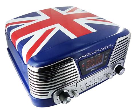 Tourne Disques Encodeur 60s Union Jack TD79GB BIGBEN Bigben Le