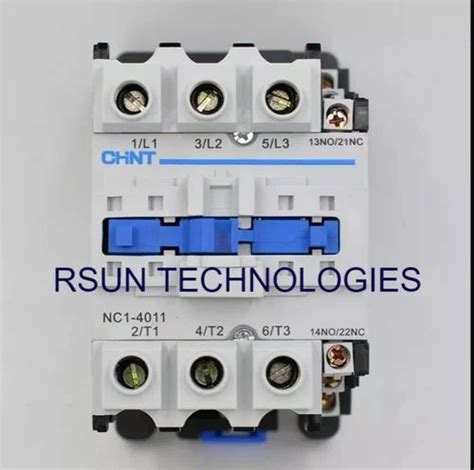 Chint Ampere Ac Contactor Nc Series Pole No No Nc No No