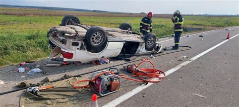 Accident teribil in Bihor O femeie și un barbat au murit Alte