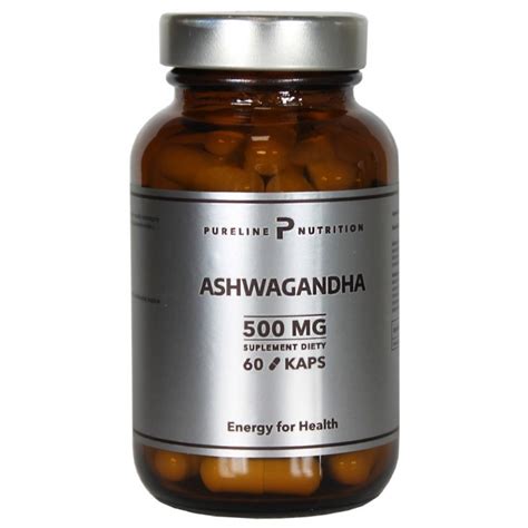 Pureline Ashwagandha Ekstrakt 500mg 60 Kap