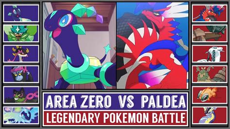 Legendary Pok Mon Battle Area Zero Vs Paldea Dlc Vs Scarlet Violet