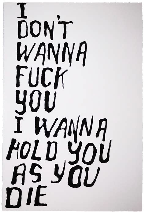 I Dont Wanna Fuck You Steve Reinke Black Spudnik Press