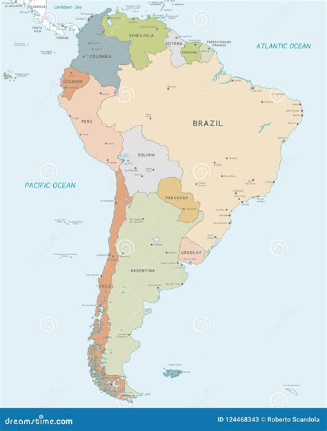 South American Countries And Capitals