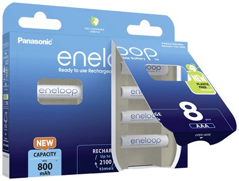 Panasonic Eneloop Hr Aaa Battery Rechargeable Nimh Mah V