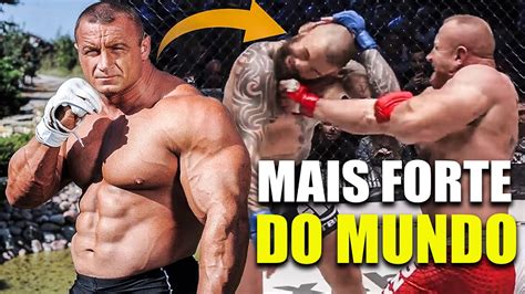 O Homem Mais Forte Do Mundo Agora Luta Mma Nocautes Incr Veis Youtube