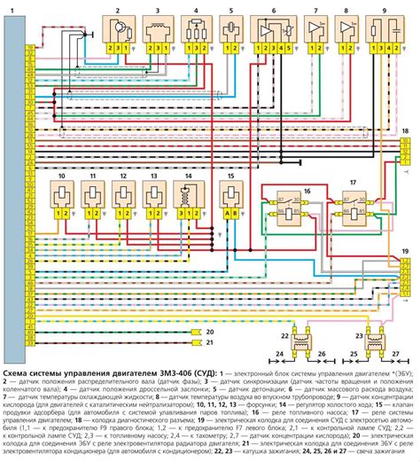 Схема зажигания газ 3110 схема подключения