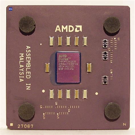 AMD K7 Mobile Duron CPU Sammlung Cpu Galerie De