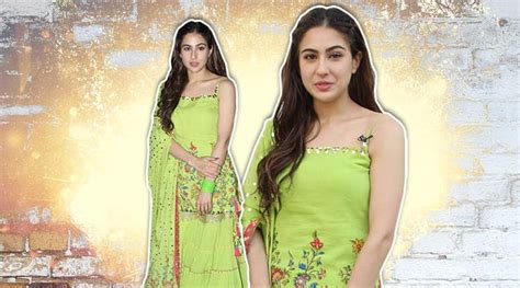 Kedarnath promotions: Sara Ali Khan cuts a pretty picture in this mint ...