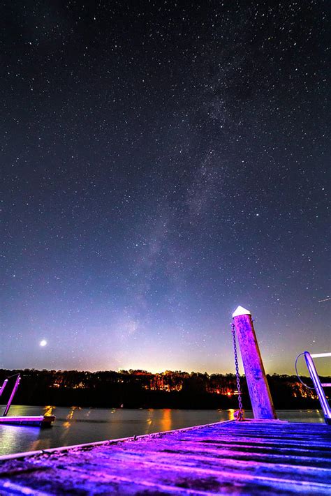 Milky Way On The Dock Photograph By Megan Woodville Fine Art America