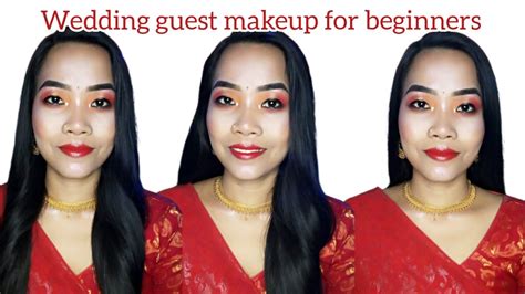 Wedding Guest Make Up Tutorial For Beginners YouTube