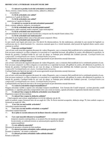 Pdf Biomecanica Intrebari Si Raspunsuri Dokumen Tips