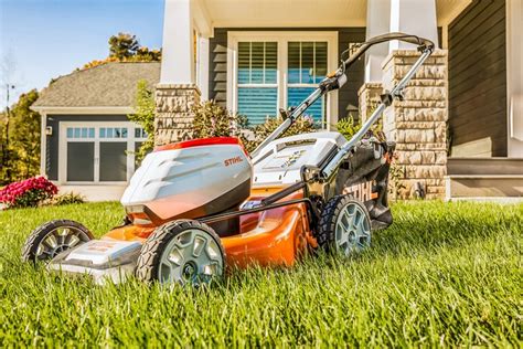 Stihl Rma Battery Powered Mower Sharpe S Lawn Equipment Service