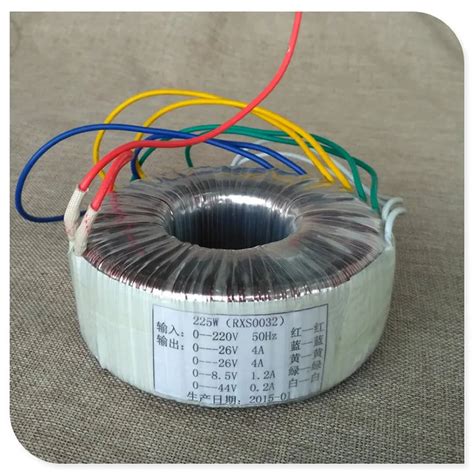 225w Pure Copper Toroidal Transformer Output 26v 0 4a 26v 0 4a 8 5v