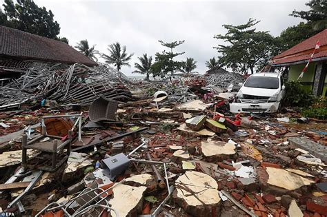 Indonesias Volcano Eruption Sparks Tsunami Alert Thousands Forced To