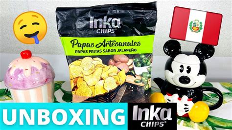 Papas Artesanales Inka Chipspapas Fritas Sabor Jalape O Snack