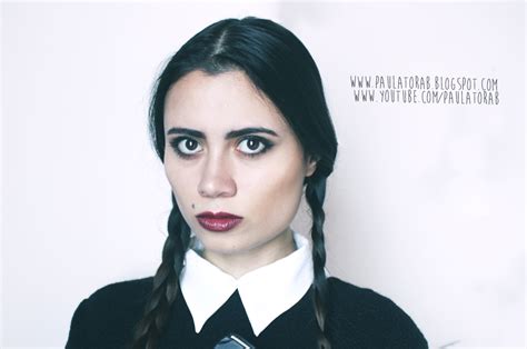 Paulettee: Wednesday Addams Makeup Tutorial!