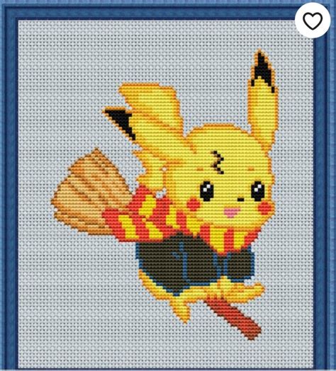 Pikachu Pokémon 2d Pixel Art Pix Brix Artofit