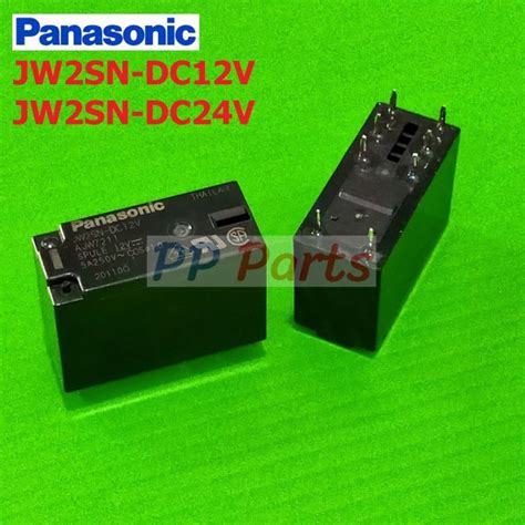 รเลย Panasonic Relay 12VDC 24VDC 8Pin JW2SN DC12V JW2SN DC24V JW2SN