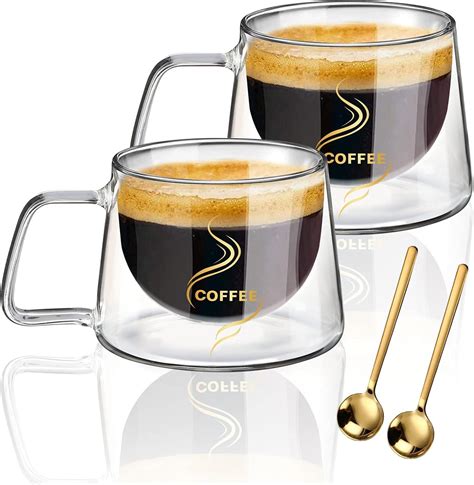 Nespresso Vertuo Glass Coffee Mug Ml Amazon Co Uk Home Kitchen