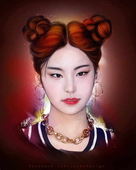 Itzy Yeji Fanart By Jover Design On Deviantart