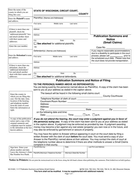 Form Sc 5160v Fill Out Sign Online And Download Printable Pdf Wisconsin Templateroller