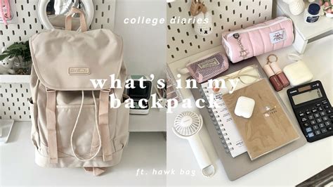 ୭ what s in my backpack 2024 uni bag stationary back to school