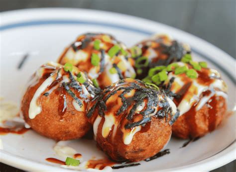 Japanese Takoyaki (Octopus Balls) | DelishGlobe