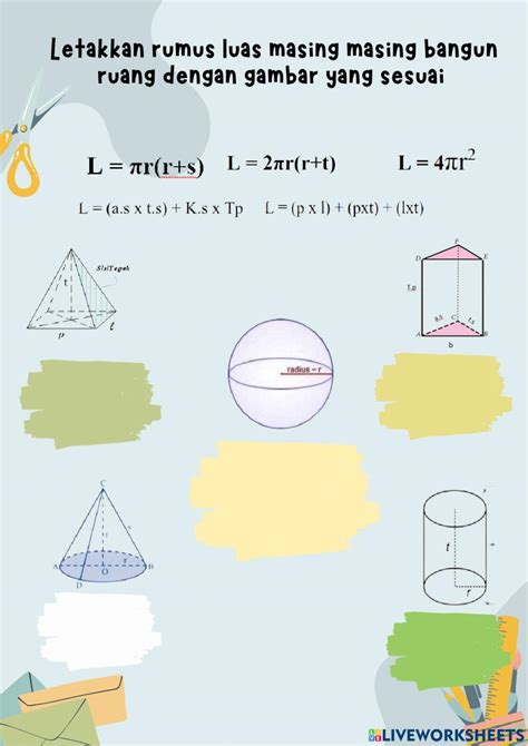 Lkpd Luas Bangun Ruang Worksheet Live Worksheets