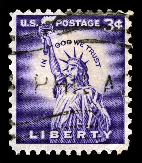 Liberty For All Us Postage Stamp Editorial Stock Image Image Of Hobby