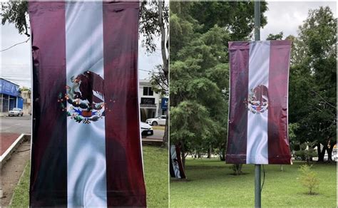 Cambian Colores De La Bandera De México Con Los De Morena En Nayarit