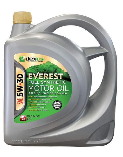 Everest W Dexos Gen Full Synthetic Motor Oil