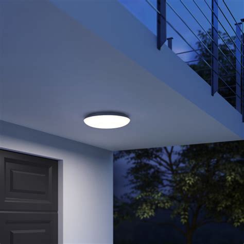 Steinel Led Outdoor Ceiling Light Dl Vario Quattro S Pir Motion Sensor