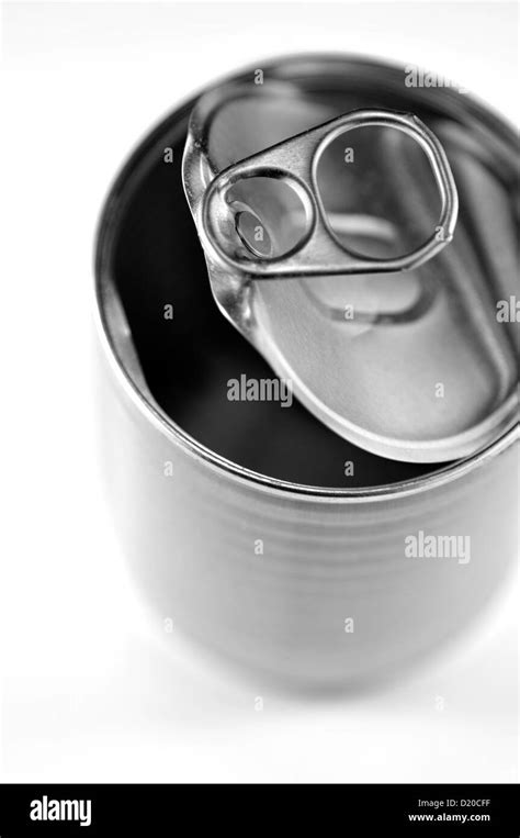 Empty Tin Can Stock Photo Alamy