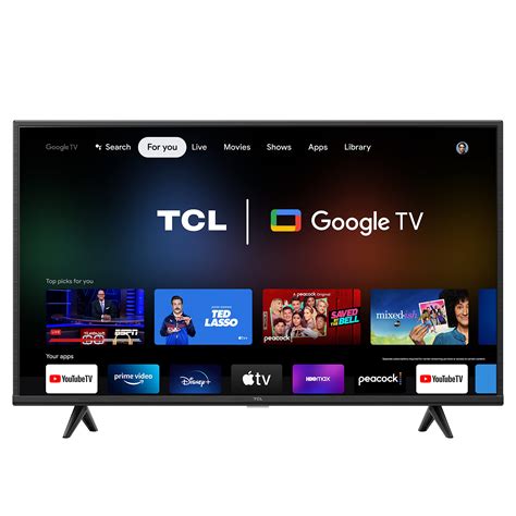 TCL 43" Class 4-Series 4K UHD HDR Smart Google TV – 43S446, 2022 Model ...