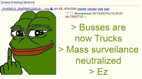 4Chan R Greentext Busses Are Now Trucks And Mass AI Surveilance