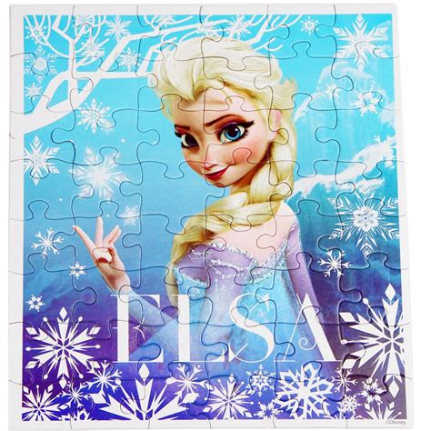 Disney Frozen Puzzle Bag With 3 Puzzles Elsa And Anna Carry And Go Frozen Princess Disney