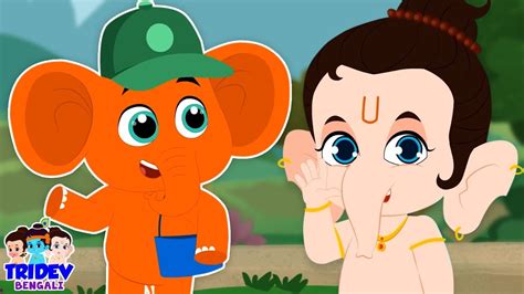 Ek mota hati bengali rhyme for kids, popular cartoon videos - YouTube