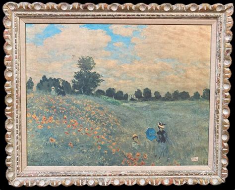 At Auction Claude Monet Claude Monet Textured Print