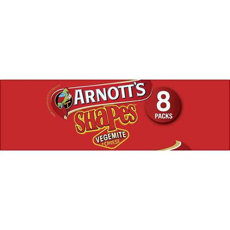 Arnott's Shapes Vegemite & Cheese Multi Pack - Dinkum