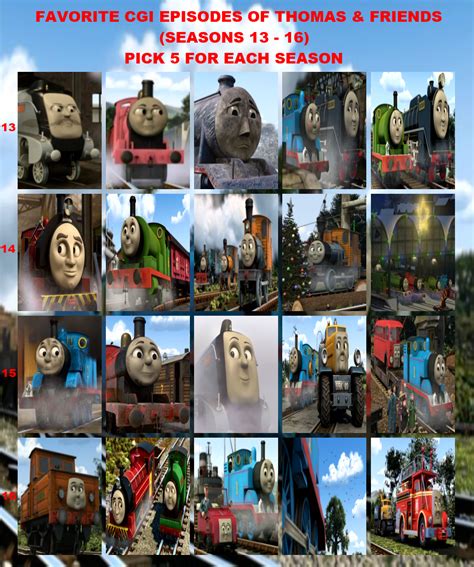 My Favorite CGI Episodes of Thomas and Friends by TDGirlsFanForever on ...