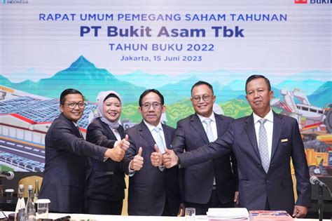 Rups Ptba Tebar Dividen Hingga Miliki Komisaris Baru Berita