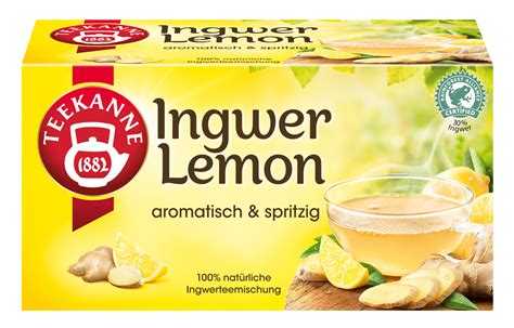 Teekanne Ingwer Lemon X G Frankenfresh Lebensmittel