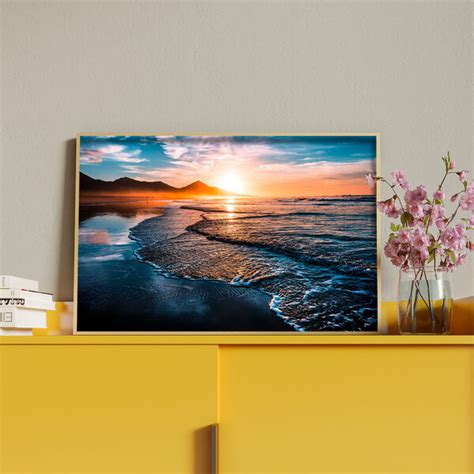 Quadro Decorativo Tela Canvas Paisagem Amazing Beautiful Sunset