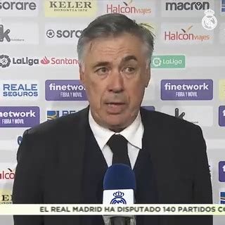 Real Madrid C F On Twitter Mrancelotti Y Su An Lisis De La