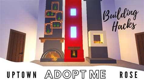 Adopt Me Building Hacks Adopt Me Fireplace Hack Youtube